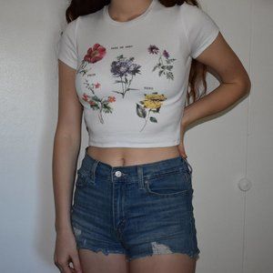Floral Crop Top